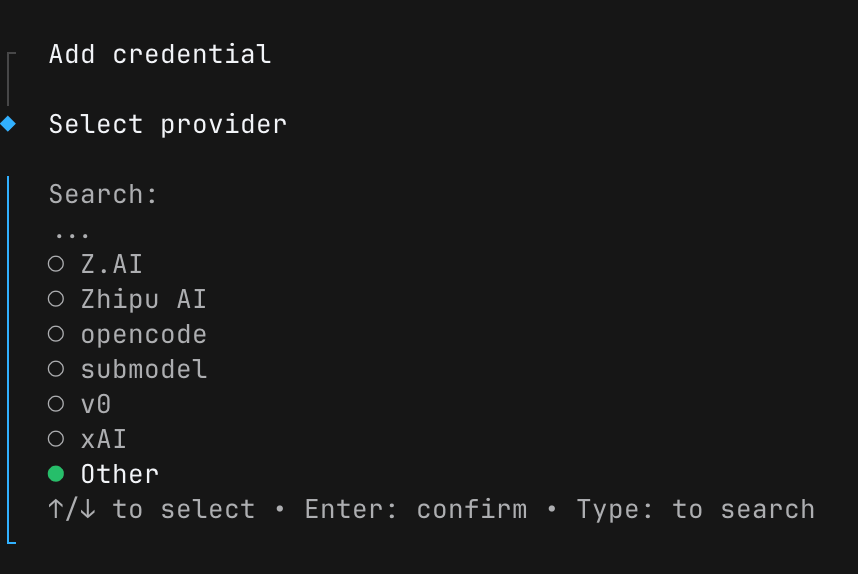 Other Provider