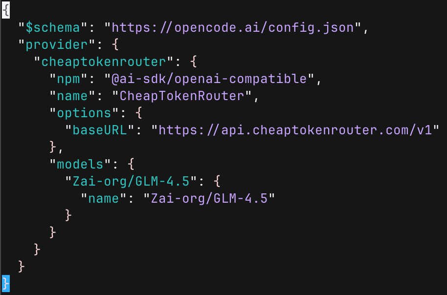 opencode.json