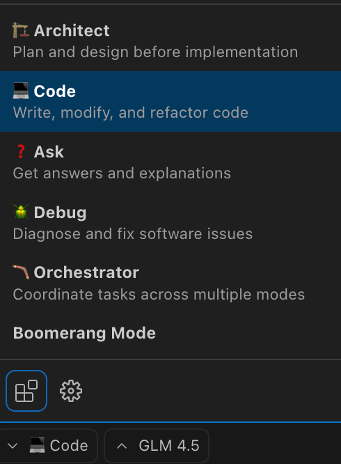 Assign Modes