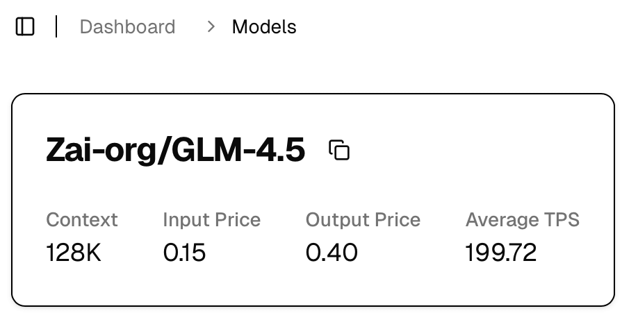 Model Name